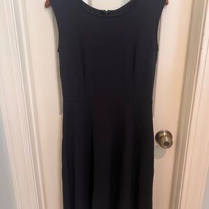 Talbots Black Sleeveless Fit & Flare Dress – Size Small – Classic & Elegant